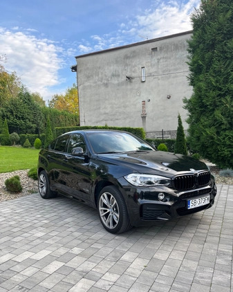 BMW X6 cena 215000 przebieg: 49000, rok produkcji 2018 z Biała małe 67